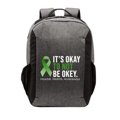 Its Okay To Not Be Okay Mental Health Awareness Ribbon Vector Backpack