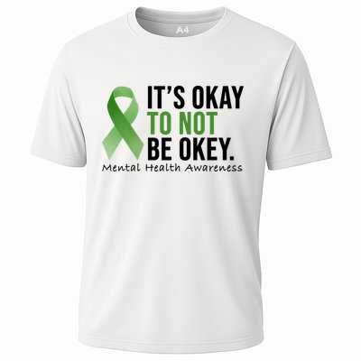 Its Okay To Not Be Okay Mental Health Awareness Ribbon Performance Shirt