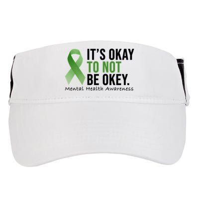 Its Okay To Not Be Okay Mental Health Awareness Ribbon Adult Drive Performance Visor