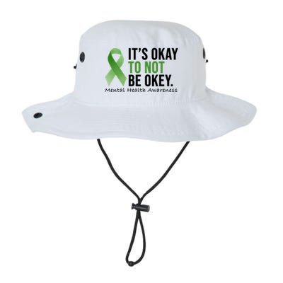 Its Okay To Not Be Okay Mental Health Awareness Ribbon Bucket Hat