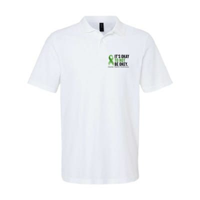 Its Okay To Not Be Okay Mental Health Awareness Ribbon Polo