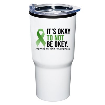 Its Okay To Not Be Okay Mental Health Awareness Ribbon Tumbler
