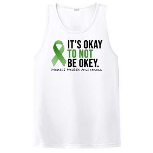 Its Okay To Not Be Okay Mental Health Awareness Ribbon PosiCharge Competitor Tank