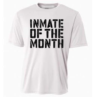 Inmate Of The Month Prisoner Costume Cooling Performance Crew T-Shirt