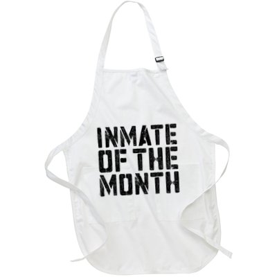 Inmate Of The Month Prisoner Costume Apron