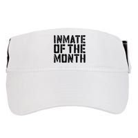 Inmate Of The Month Prisoner Costume Adult Drive Performance Visor