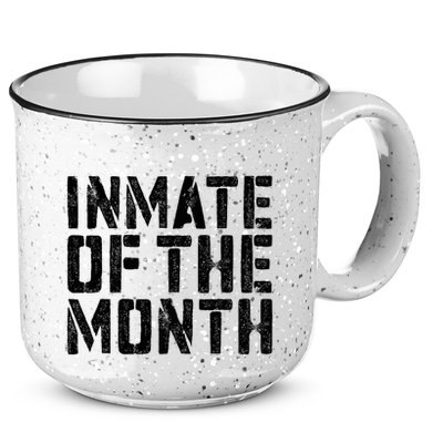 Inmate Of The Month Prisoner Costume 15oz Campfire Ceramic Mug