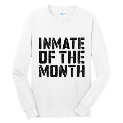 Inmate Of The Month Prisoner Costume Tall Long Sleeve T-Shirt