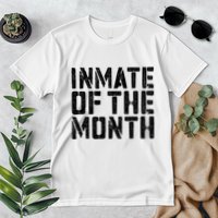 Inmate Of The Month Prisoner Costume Premium T-Shirt