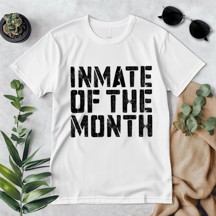 Inmate Of The Month Prisoner Costume Premium T-Shirt