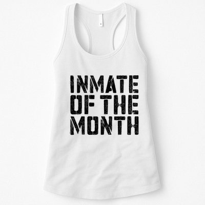 Inmate Of The Month Prisoner Costume Womens Tank Top