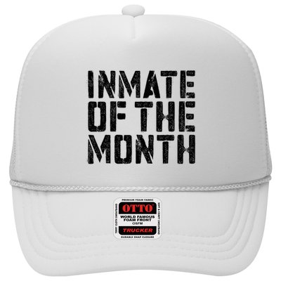 Inmate Of The Month Prisoner Costume Trucker Hat