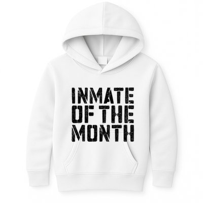 Inmate Of The Month Prisoner Costume Kids Hoodie