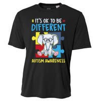 It's Ok To Be Different Cute Autism Awareness Elephant Cooling Performance Crew T-Shirt