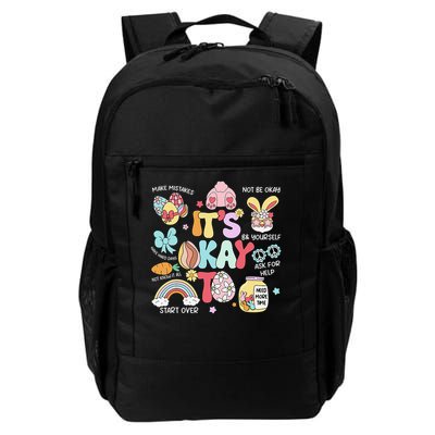 Its Okay To Make Some Mistakes SPED Teacher Easter Day Daily Commute Backpack