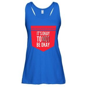 Its Okay To Not Be Okay Mental Health Pocket Ladies Essential Flowy Tank