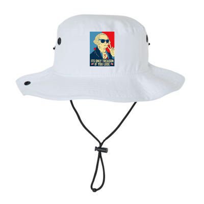 Its Only Treason If You Lose George Washington Bucket Hat