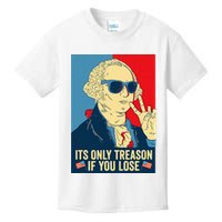 Its Only Treason If You Lose George Washington Kids T-Shirt