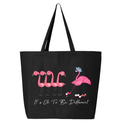 It's Ok To Be Different Funny Flamingo Golf Lover 25L Jumbo Tote