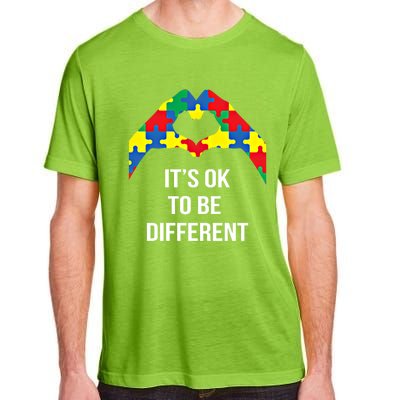 ItS Ok To Be Different Autism Awareness Month Acceptance Gift Adult ChromaSoft Performance T-Shirt