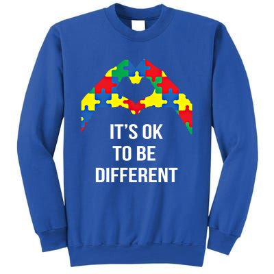 ItS Ok To Be Different Autism Awareness Month Acceptance Gift Sweatshirt