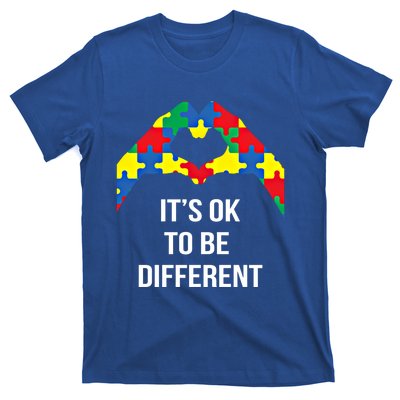 ItS Ok To Be Different Autism Awareness Month Acceptance Gift T-Shirt