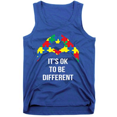 ItS Ok To Be Different Autism Awareness Month Acceptance Gift Tank Top