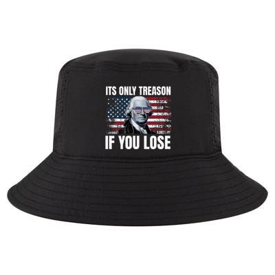 Its Only Treason If You Lose George Washington Cool Comfort Performance Bucket Hat