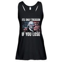 Its Only Treason If You Lose George Washington Ladies Essential Flowy Tank