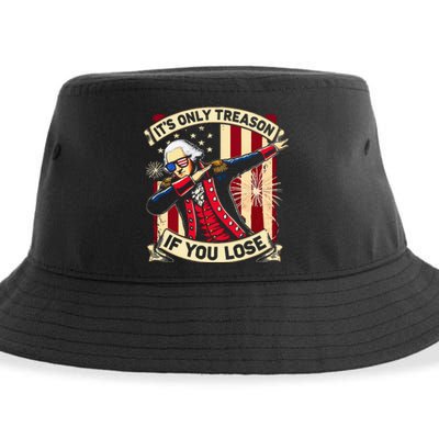 ItS Only Treason If You Lose George Washington Sustainable Bucket Hat