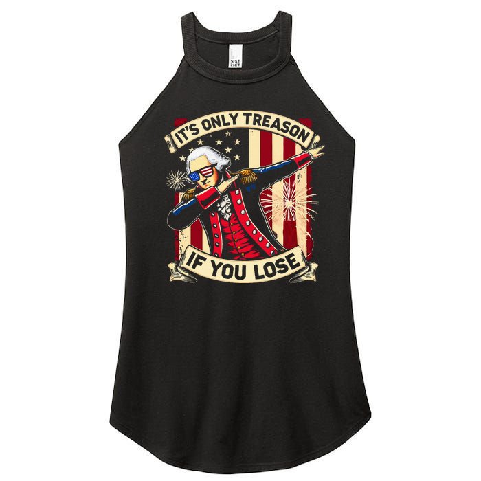 ItS Only Treason If You Lose George Washington Women's Perfect Tri Rocker Tank