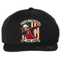 ItS Only Treason If You Lose George Washington Wool Snapback Cap