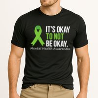 Its Okay To Not Be Okay Mental Health Awareness Ribbon Cooling Performance Crew T-Shirt