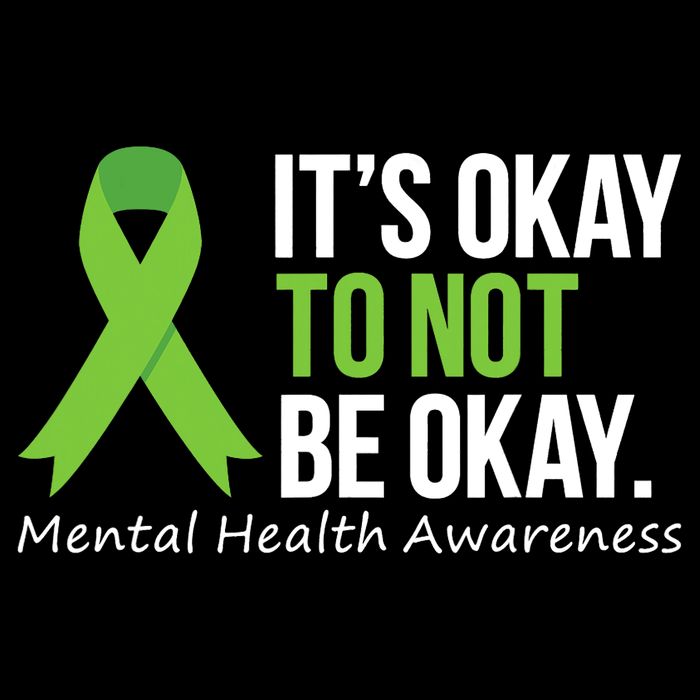 Its Okay To Not Be Okay Mental Health Awareness Ribbon Impact Tech Backpack