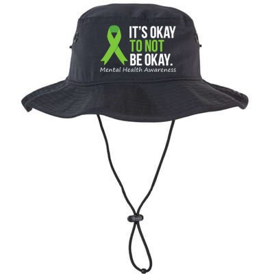 Its Okay To Not Be Okay Mental Health Awareness Ribbon Legacy Cool Fit Booney Bucket Hat