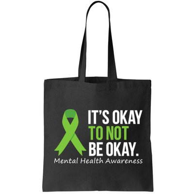 Its Okay To Not Be Okay Mental Health Awareness Ribbon Bag