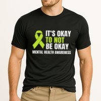 ItS Okay To Not Be Okay Mental Health Ribbon Cooling Performance Crew T-Shirt