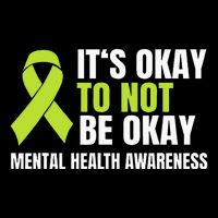 ItS Okay To Not Be Okay Mental Health Ribbon 16 in Basic Backpack