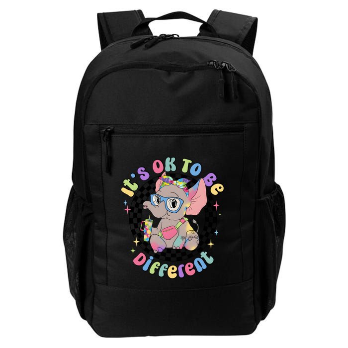 Its Ok To Be Different Bougie Autism Elephant Backpack