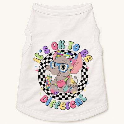 Its Ok To Be Different Bougie Autism Elephant Doggie Tank