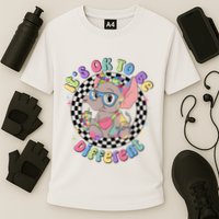 Its Ok To Be Different Bougie Autism Elephant Performance Shirt