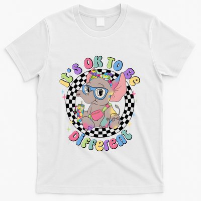 Its Ok To Be Different Bougie Autism Elephant T-Shirt