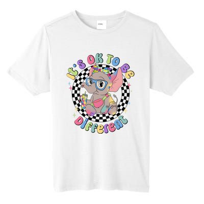 Its Ok To Be Different Bougie Autism Elephant Tall Fusion ChromaSoft Performance T-Shirt