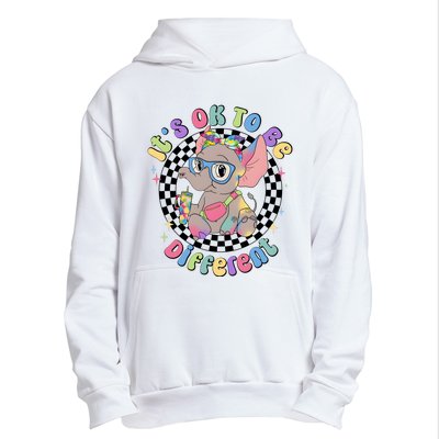 Its Ok To Be Different Bougie Autism Elephant Urban Pullover Hoodie