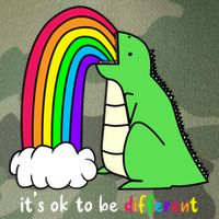 It's Ok To Be Different Autism Awareness Dinosaur Legacy Tie Dye Trucker Hat