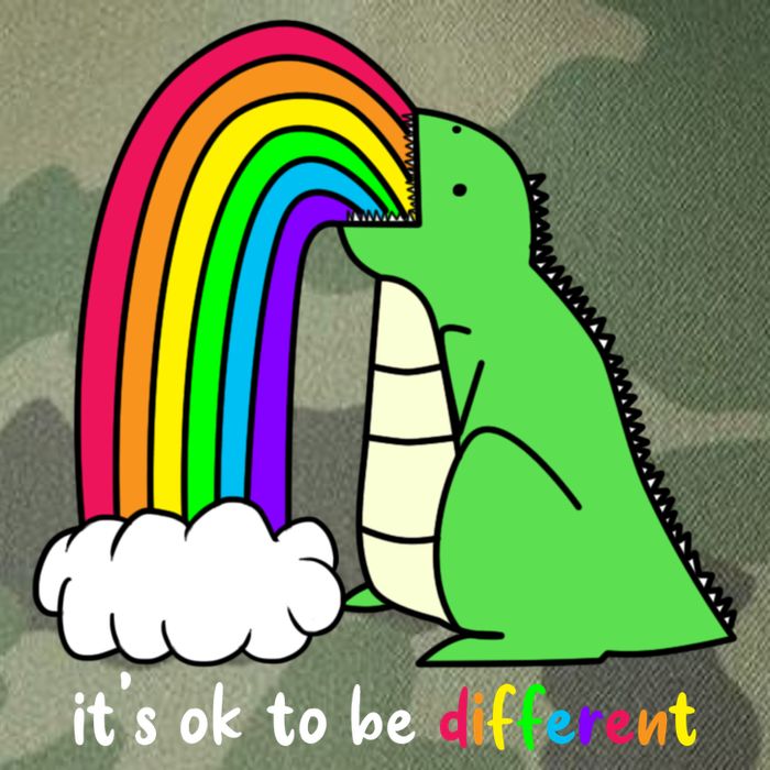 It's Ok To Be Different Autism Awareness Dinosaur Legacy Tie Dye Trucker Hat