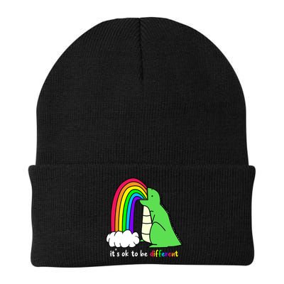 It's Ok To Be Different Autism Awareness Dinosaur Beanie