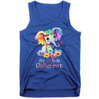 Its Ok To Be Different Autism Awareness Acceptance Tank Top