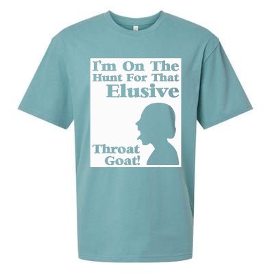 Im On The Hunt For That Elusive Throat Goat Sueded Cloud Jersey T-Shirt