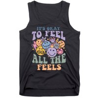 Its Okay To Feel All The Feels Mental Health Awareness Tank Top